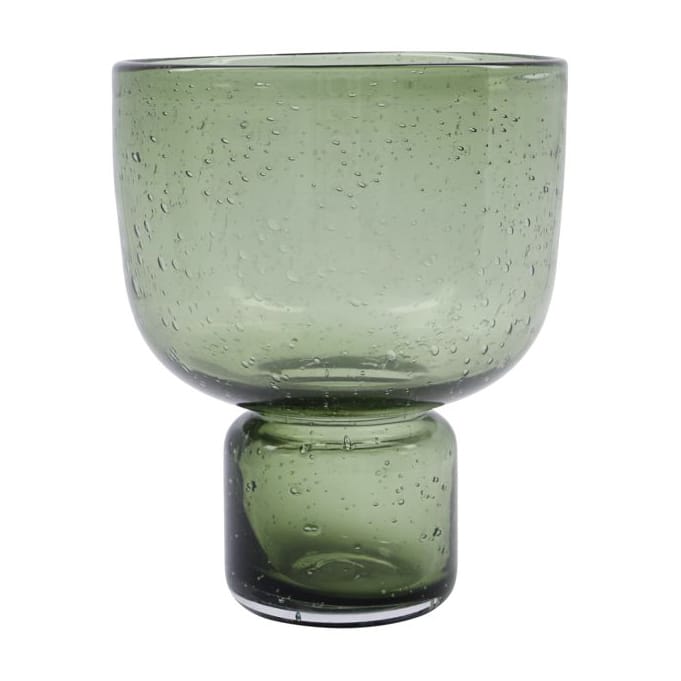 Farida Vase 22cm - Olivgrün - House Doctor