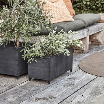 File Blumentopf 28 cm - Grau - House Doctor