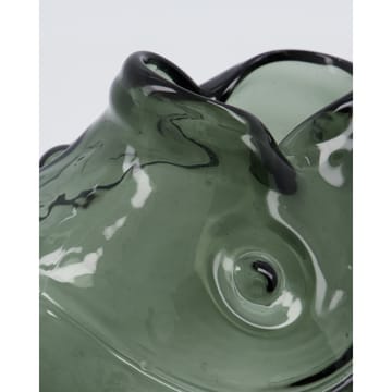 Fish Vase 17,5 cm - Rauchfarbenes Grau - House Doctor