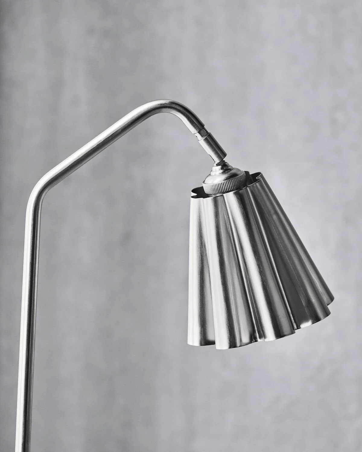 Flola Lampenschirm, Gebürstetes Silberfarben, Ø16x16 cm House Doctor