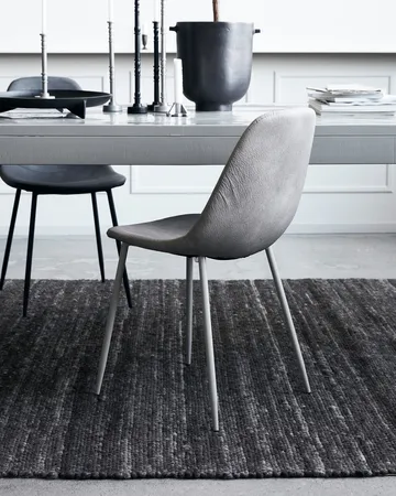 Found Stuhl Kunstleder - Antique light grey - House Doctor