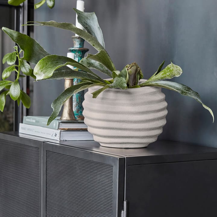 Glück Blumentopf Ø23 cm, Off-white House Doctor