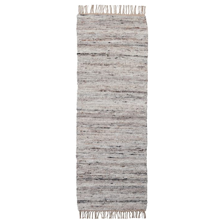 Hafi Teppich 80 x 200cm, Grau-braun House Doctor