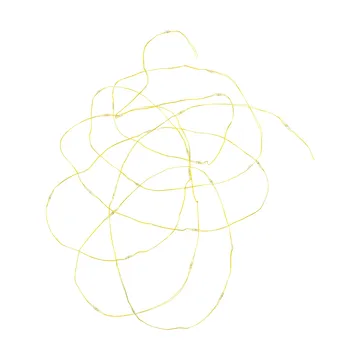 House Doctor Lichterkette 10 Meter 80 Leuchten - Messing - House Doctor