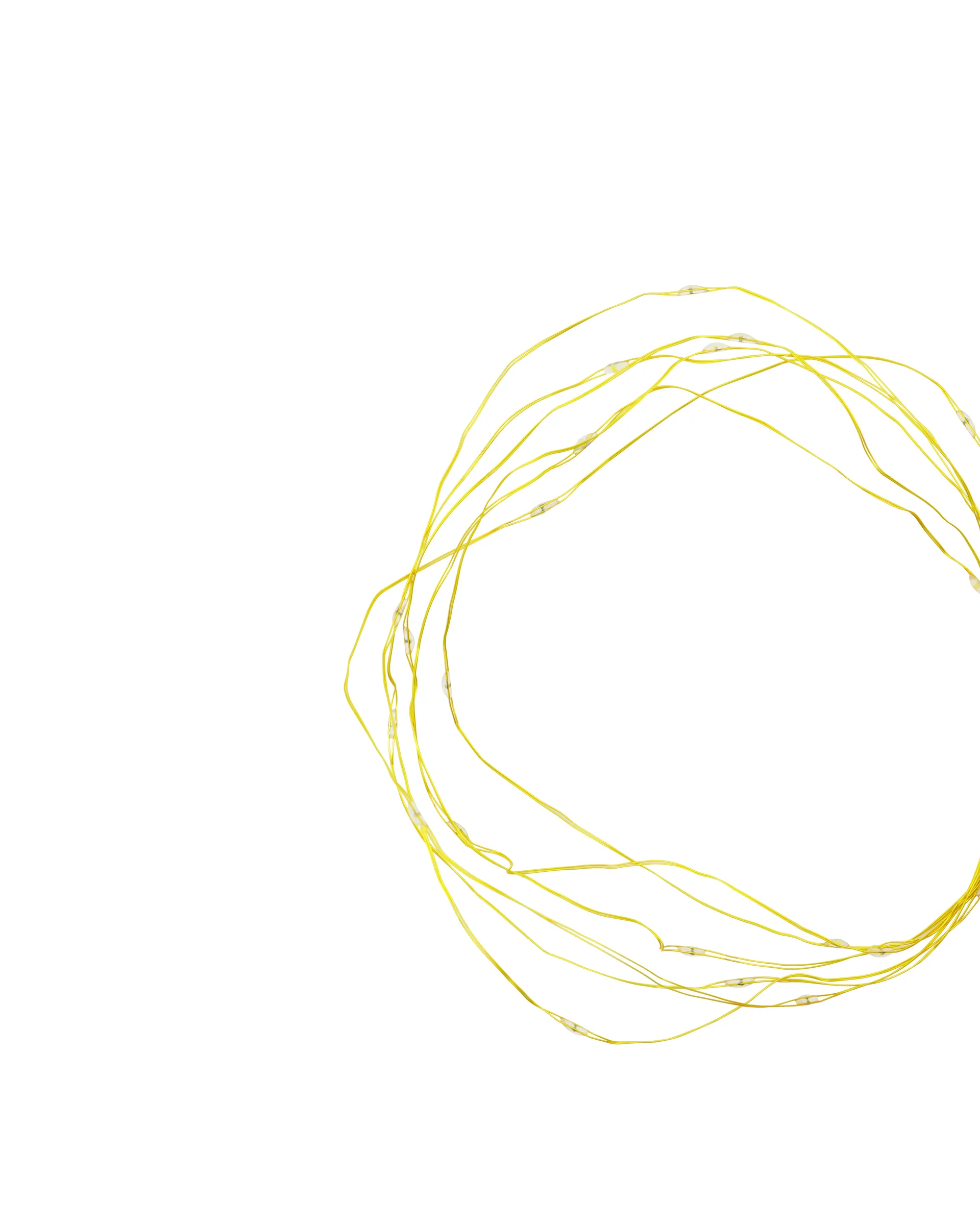 House Doctor Lichterkette 10 Meter 80 Leuchten, Messing House Doctor