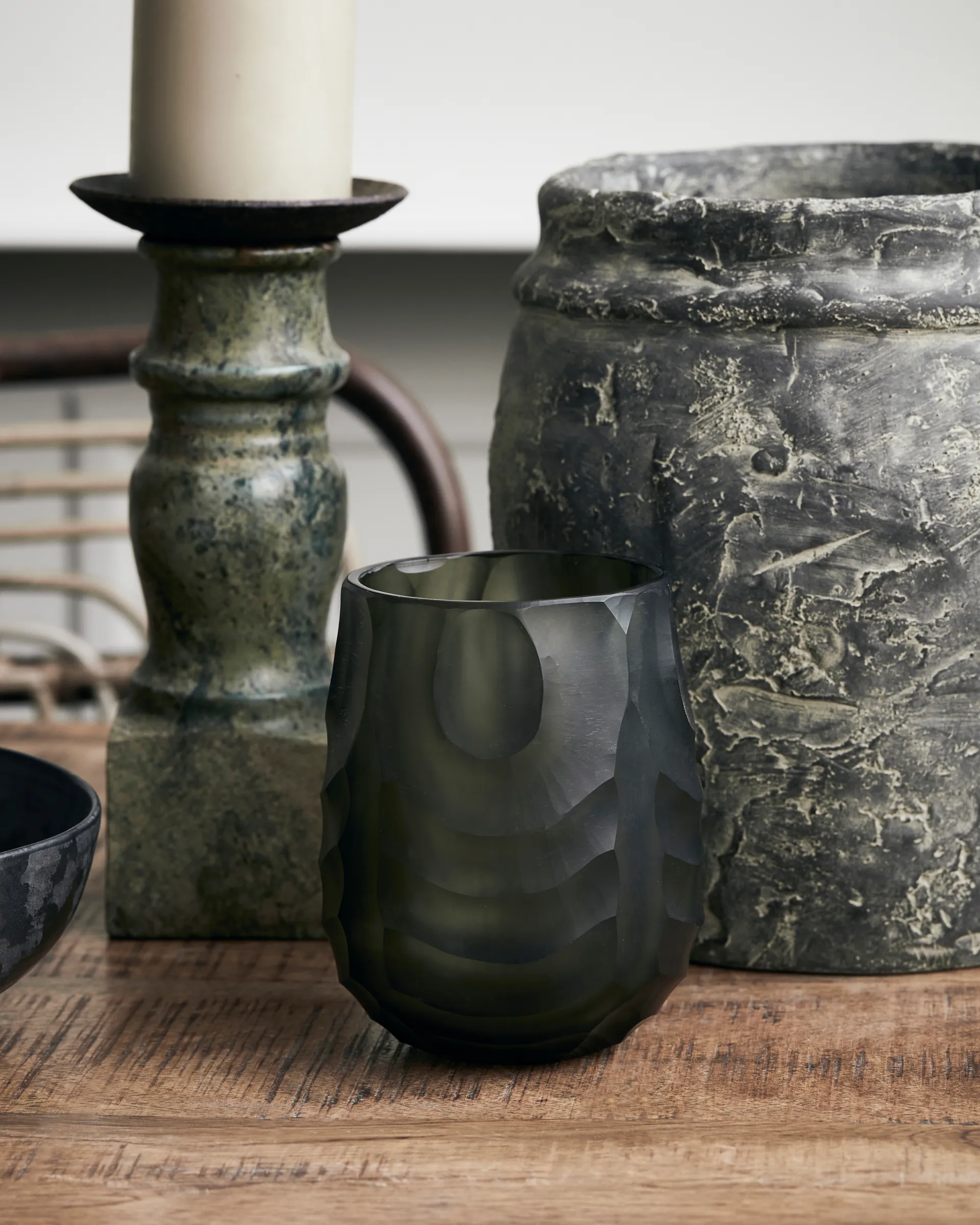 Jewel Teelichthalter Ø12cm, Grün House Doctor