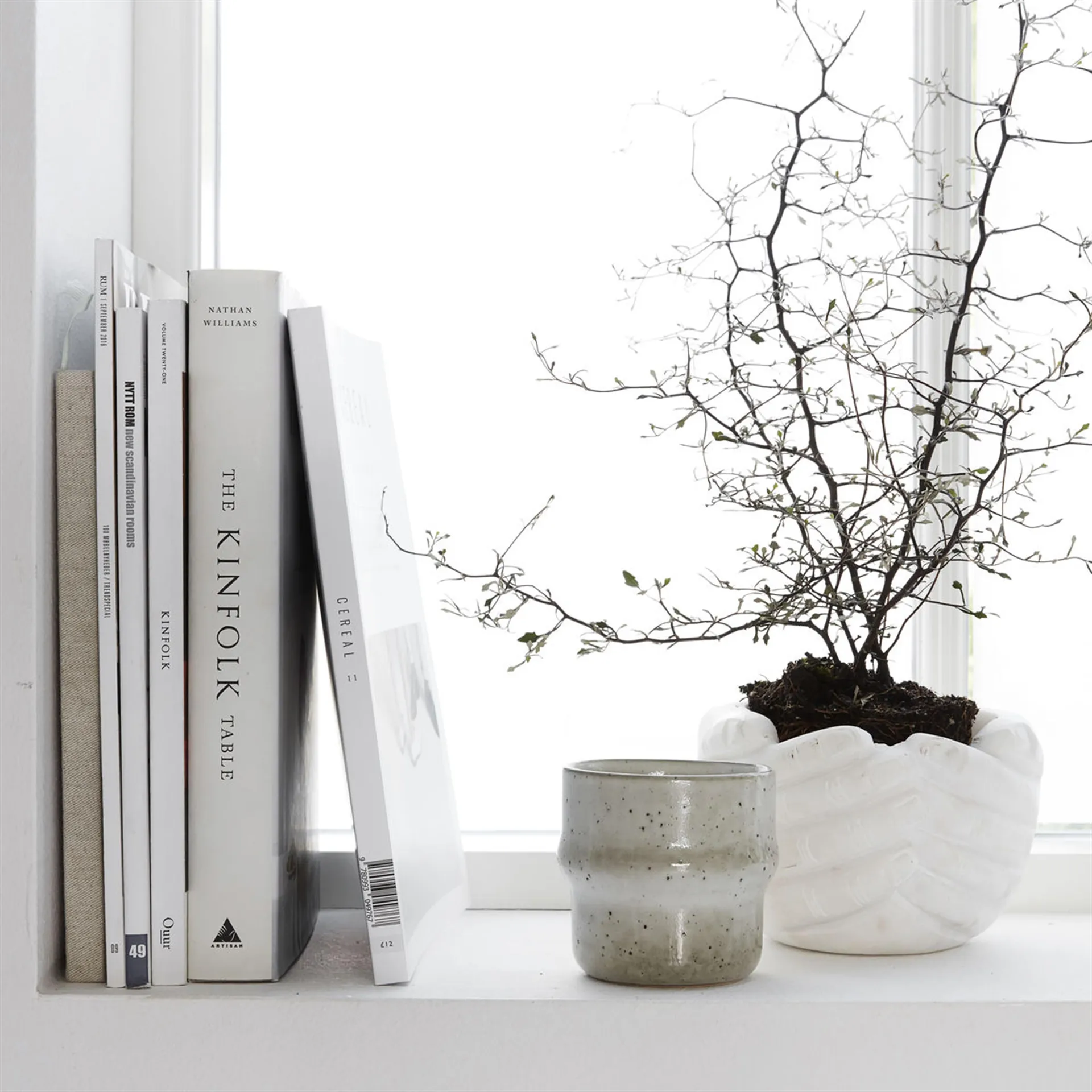 Lake Becher grau, 8,3cm House Doctor