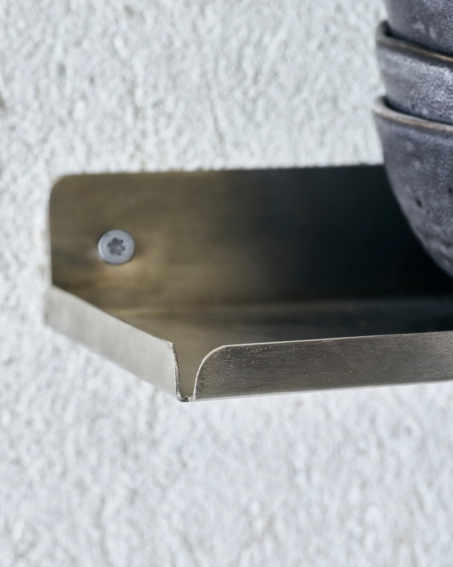 Ledge Wandregal 43 cm, Silber gebürstet House Doctor