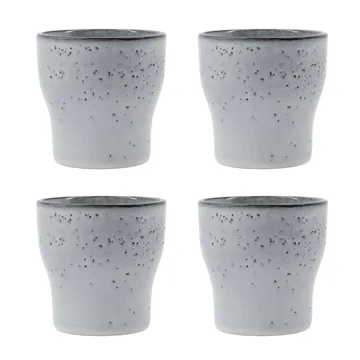 Liss Thermosbecher 9cm 4er Pack - Hellgrau - House Doctor