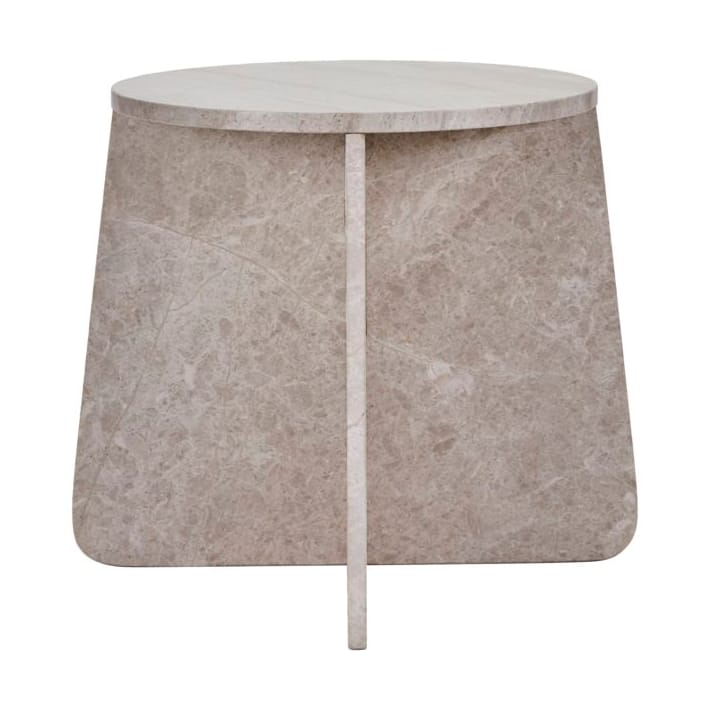 Marb Beistelltisch 48x48x40 cm - Beige Marmor - House Doctor