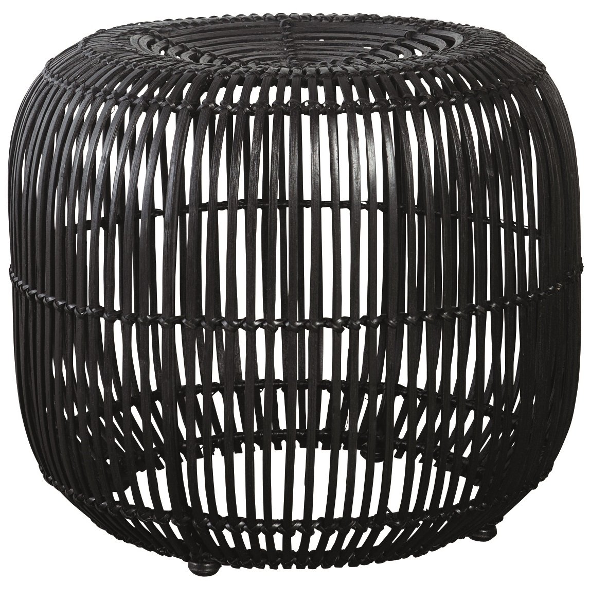 House Doctor Modern Hocker 46 cm Natur