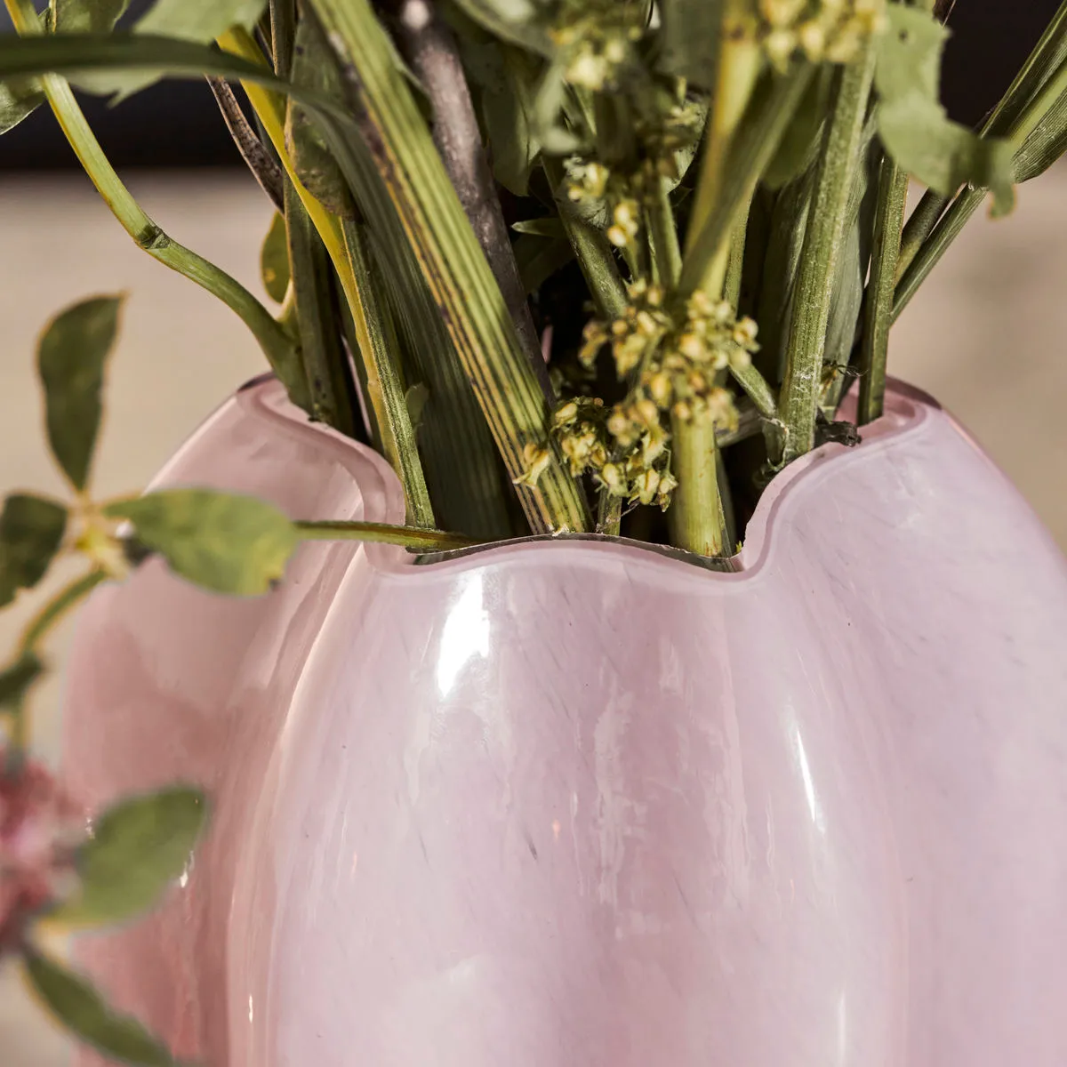 Nixi Vase Ø12,5 cm, Rosa House Doctor