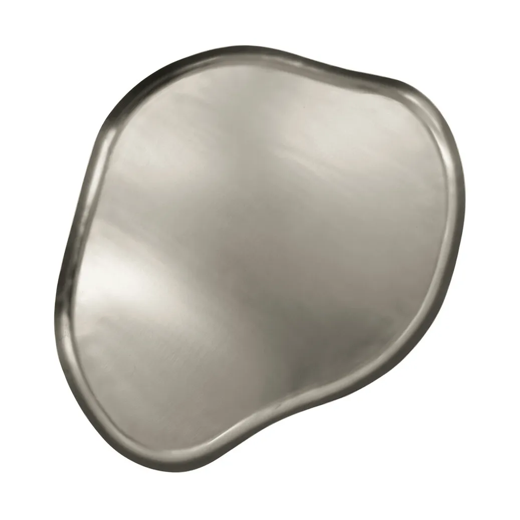 Osea Tablett 35x41 cm, Silberfinish House Doctor
