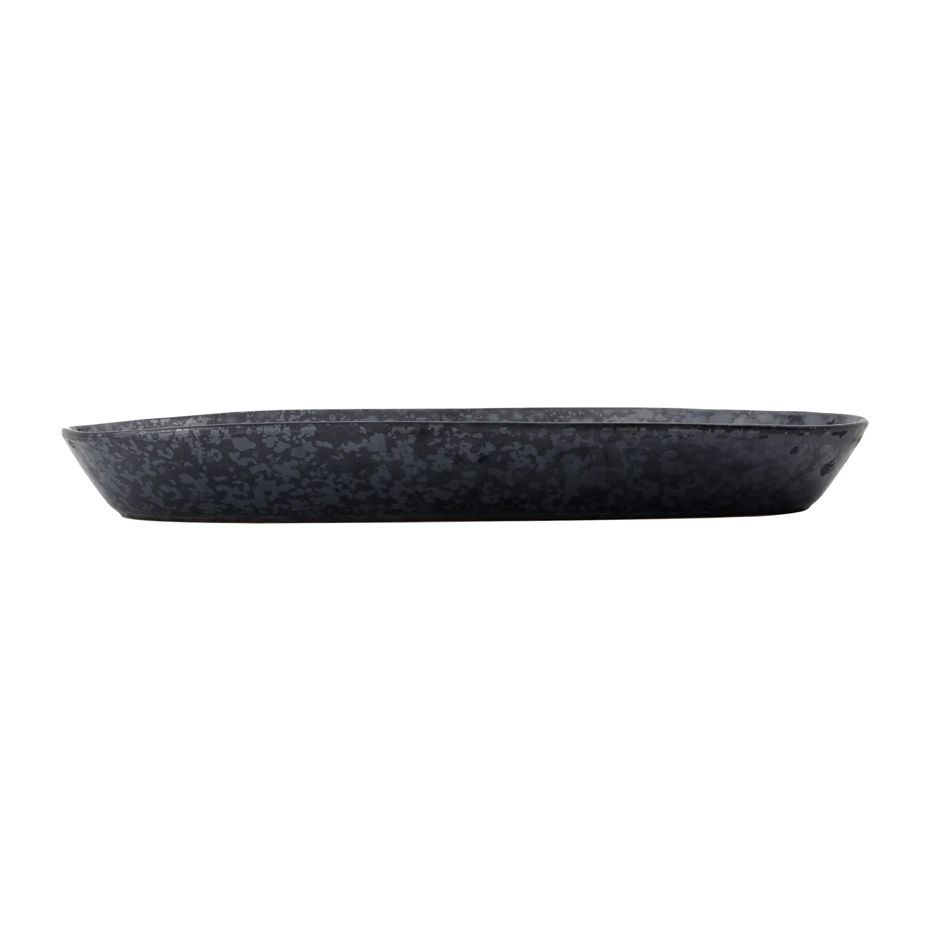 Pion Servierteller 19 x 38cm, Schwarz-braun House Doctor