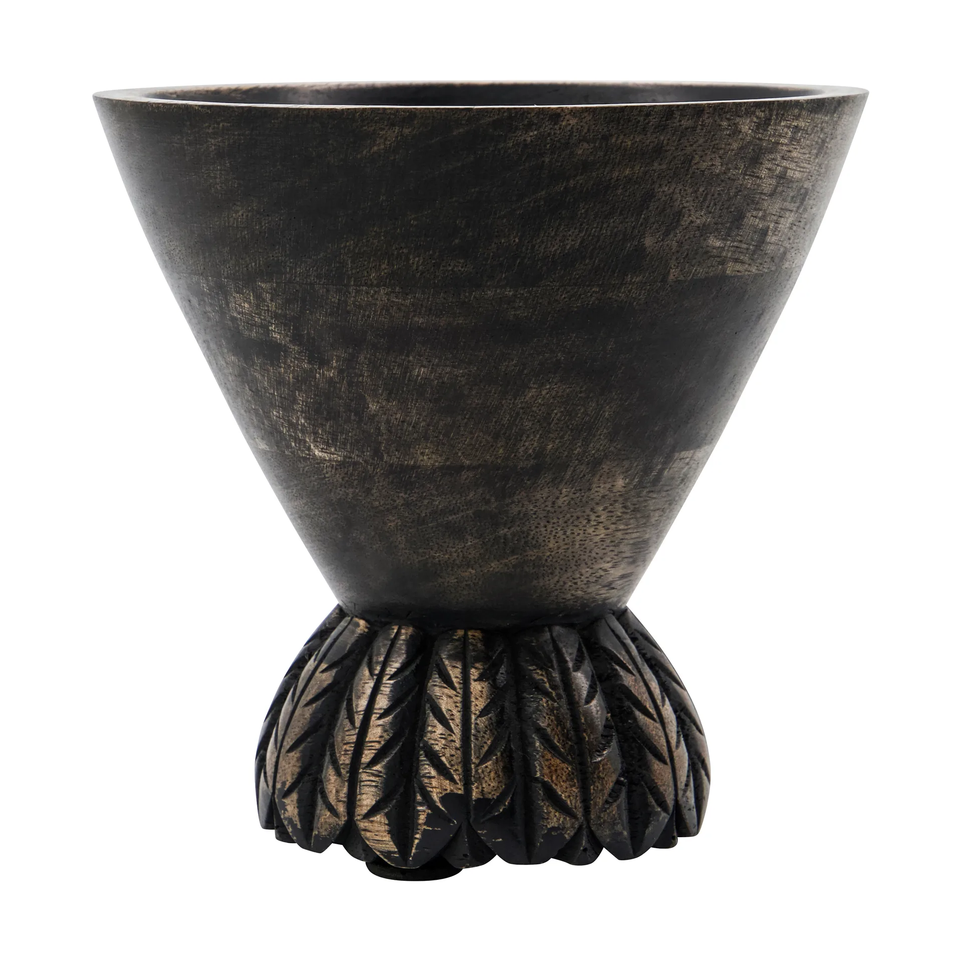 Sani Blumentopf Ø15 cm, Schwarz House Doctor