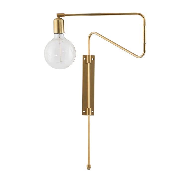Swing Wandleuchte Messing, Klein, 35cm House Doctor