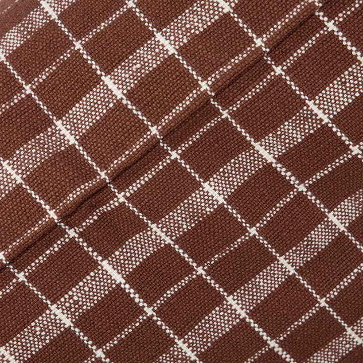 Thame Kissenbezug rkariert 50 x 50cm, Brown House Doctor