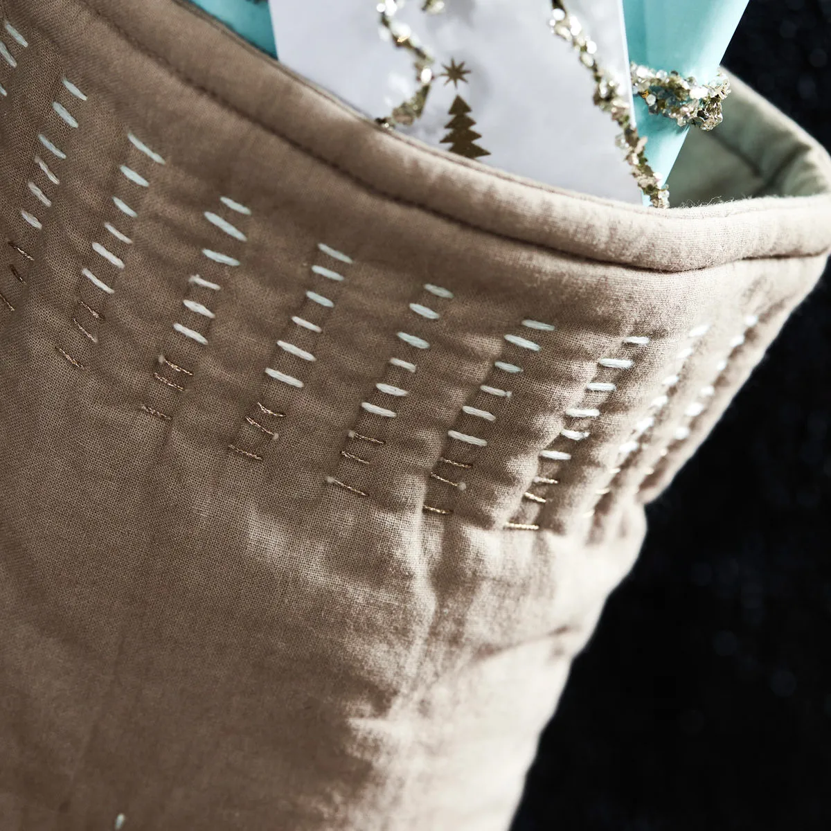 Tradition Weihnachtsstrumpf, Grau House Doctor