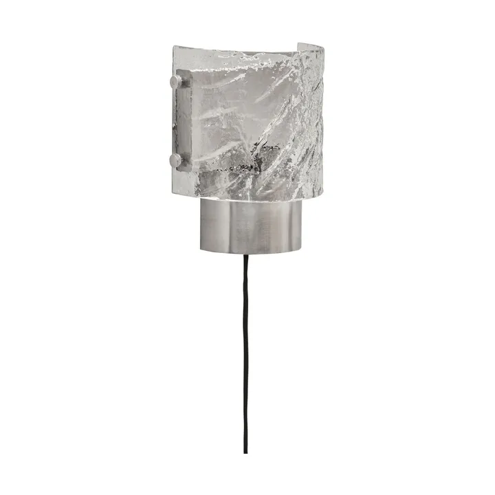Type Wandleuchte - Gebürstetes Silber, 18x10,5x22 cm - House Doctor