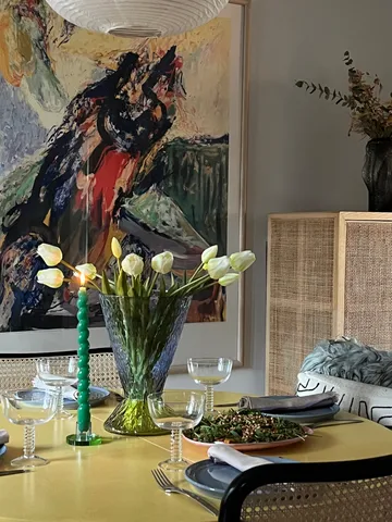 Astra Kerzenhalter klein - Blue-green - Hübsch Interior