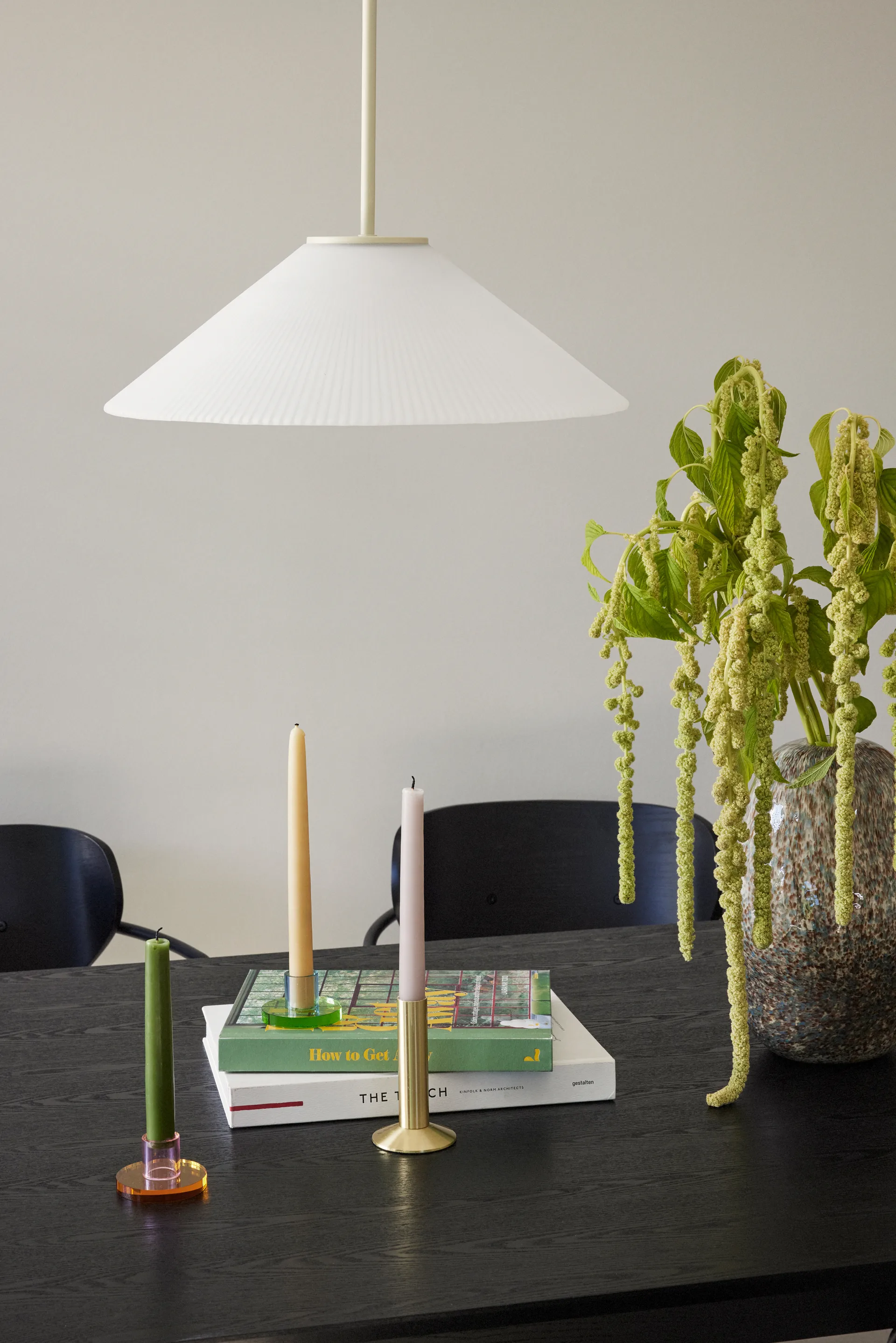 Astra Kerzenhalter klein, Pink-orange Hübsch Interior