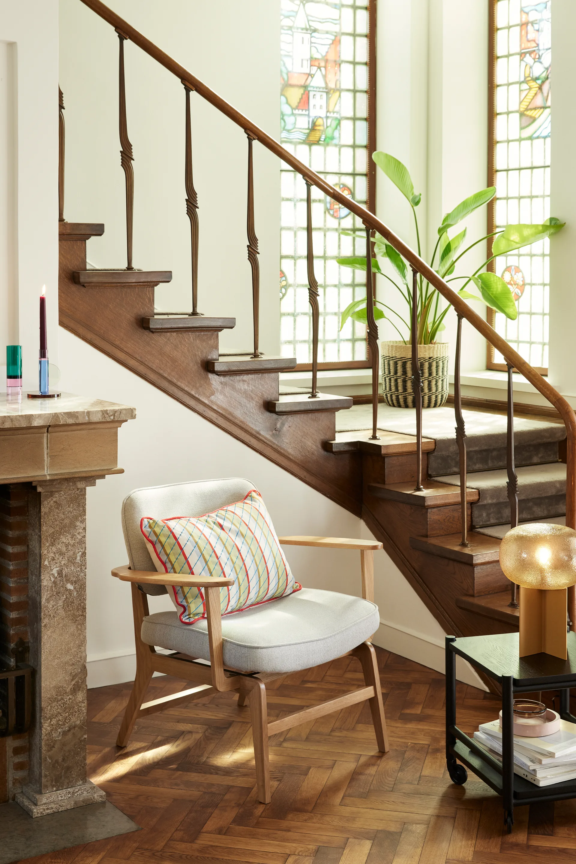 Astro Kerzenständer, Blue Hübsch Interior