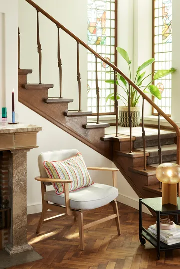 Astro Kerzenständer - Blue - Hübsch Interior