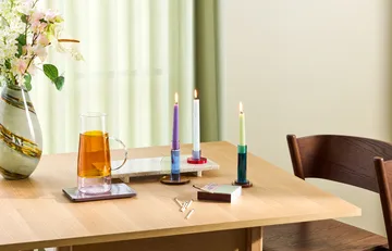 Astro Kerzenständer - Blue - Hübsch Interior