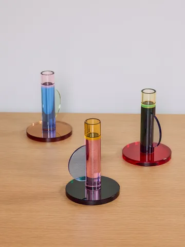 Astro Kerzenständer - Pink - Hübsch Interior