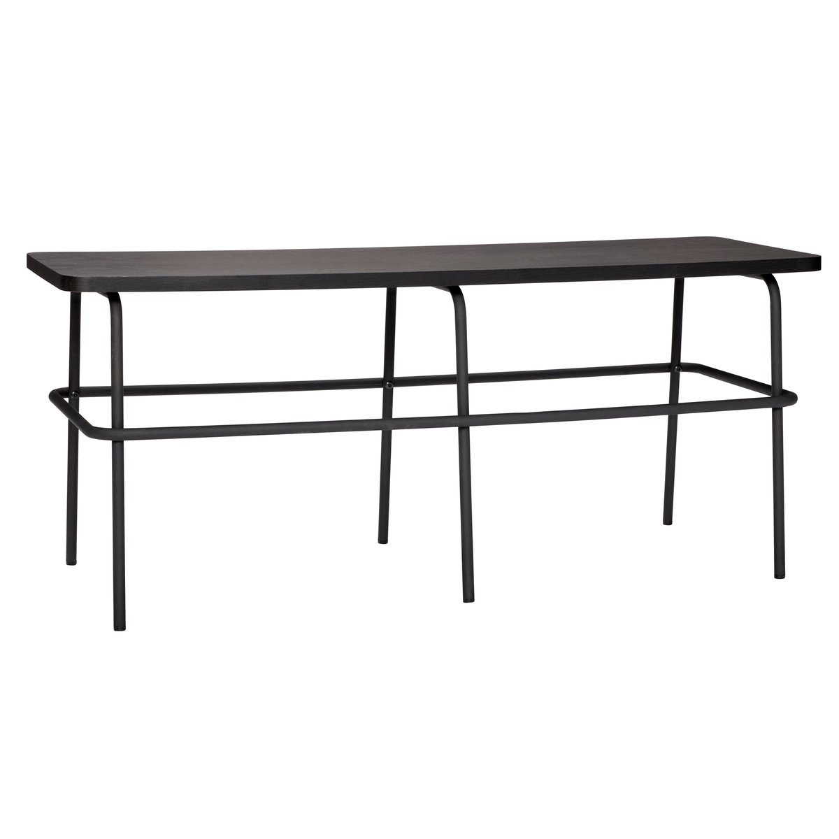 Hübsch Bank 46x110cm Metall-schwarz