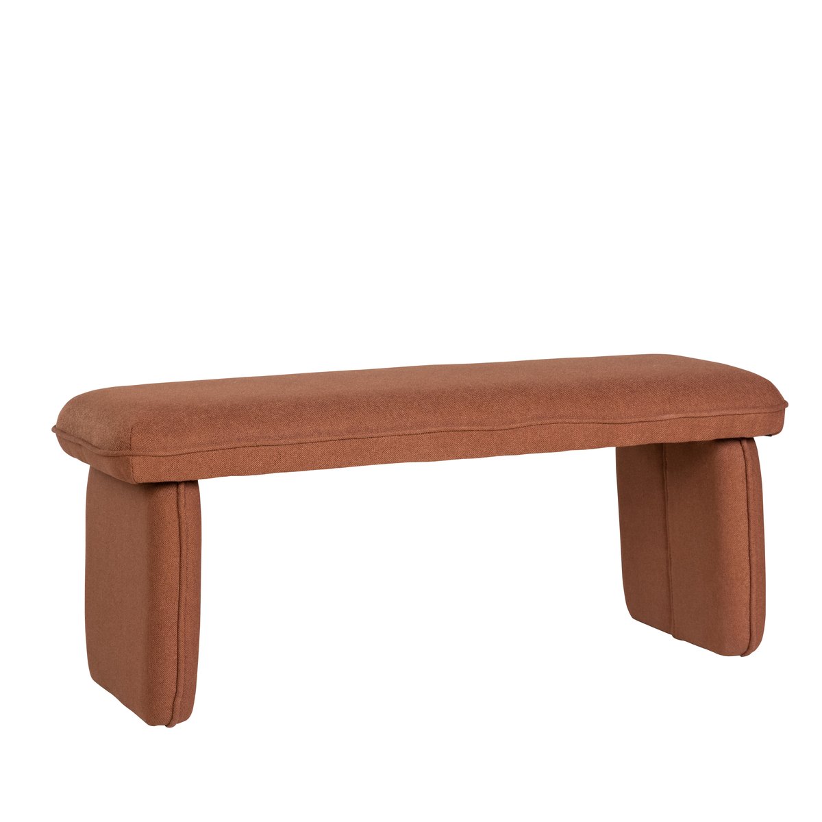 Hübsch Bank Polyester 100 cm Rost