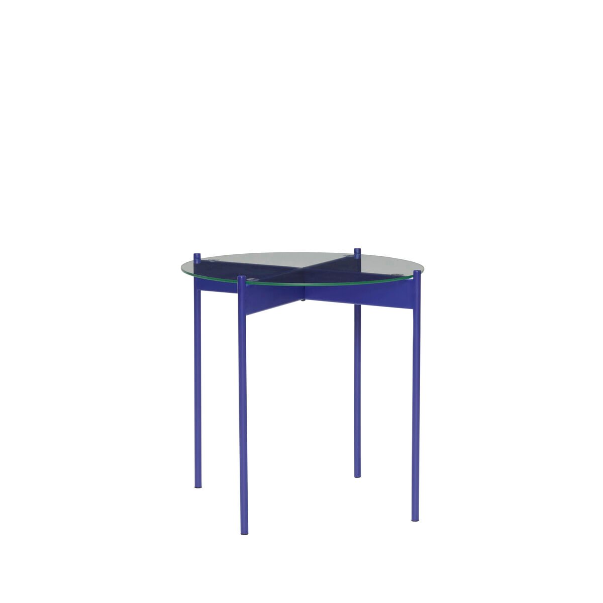 Hübsch Beam Beistelltisch 45 cm Blau