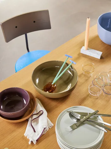 Brick Kerzenständer - White - Hübsch Interior