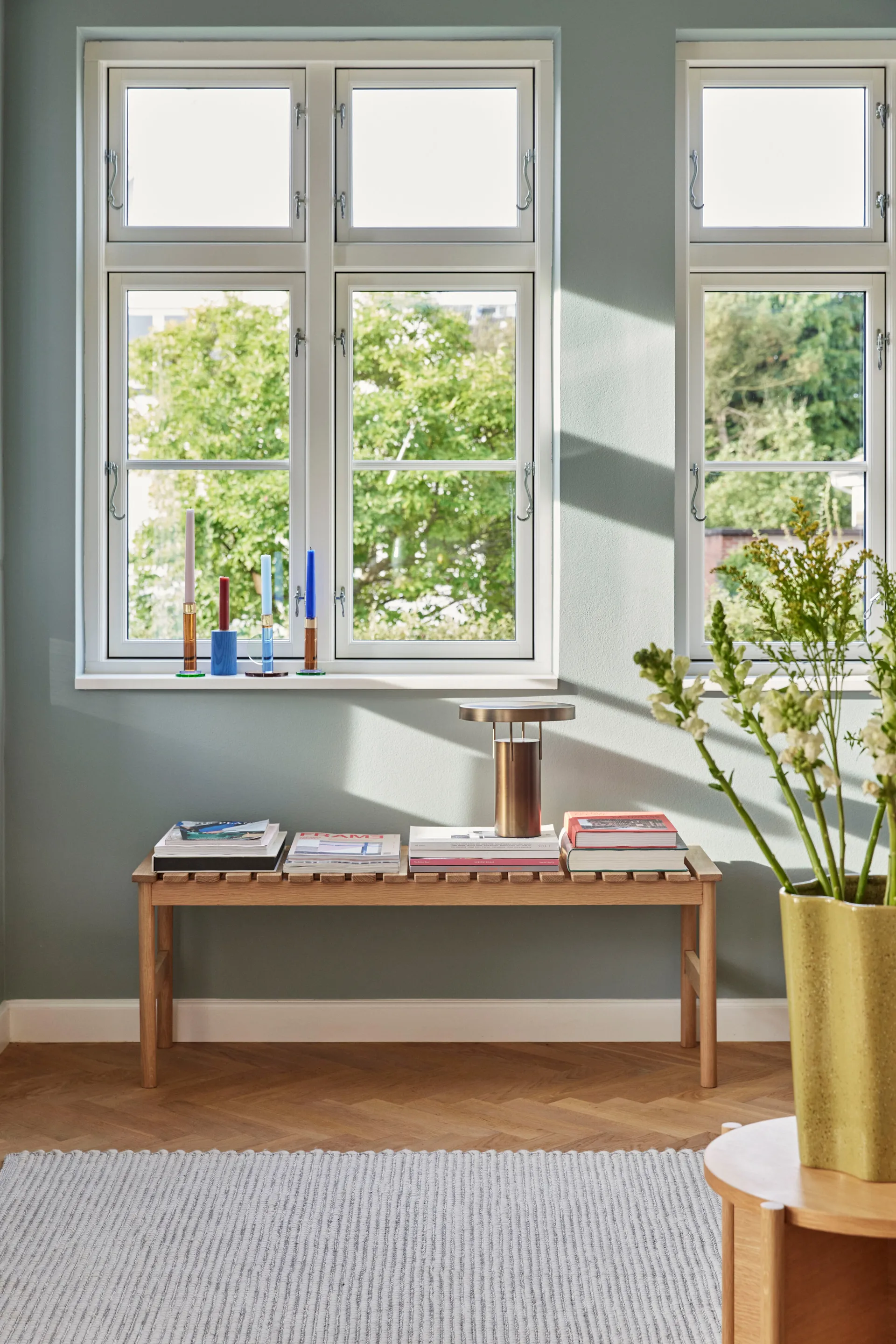 BringMe portable Tischlampe, Burnished brass Hübsch Interior