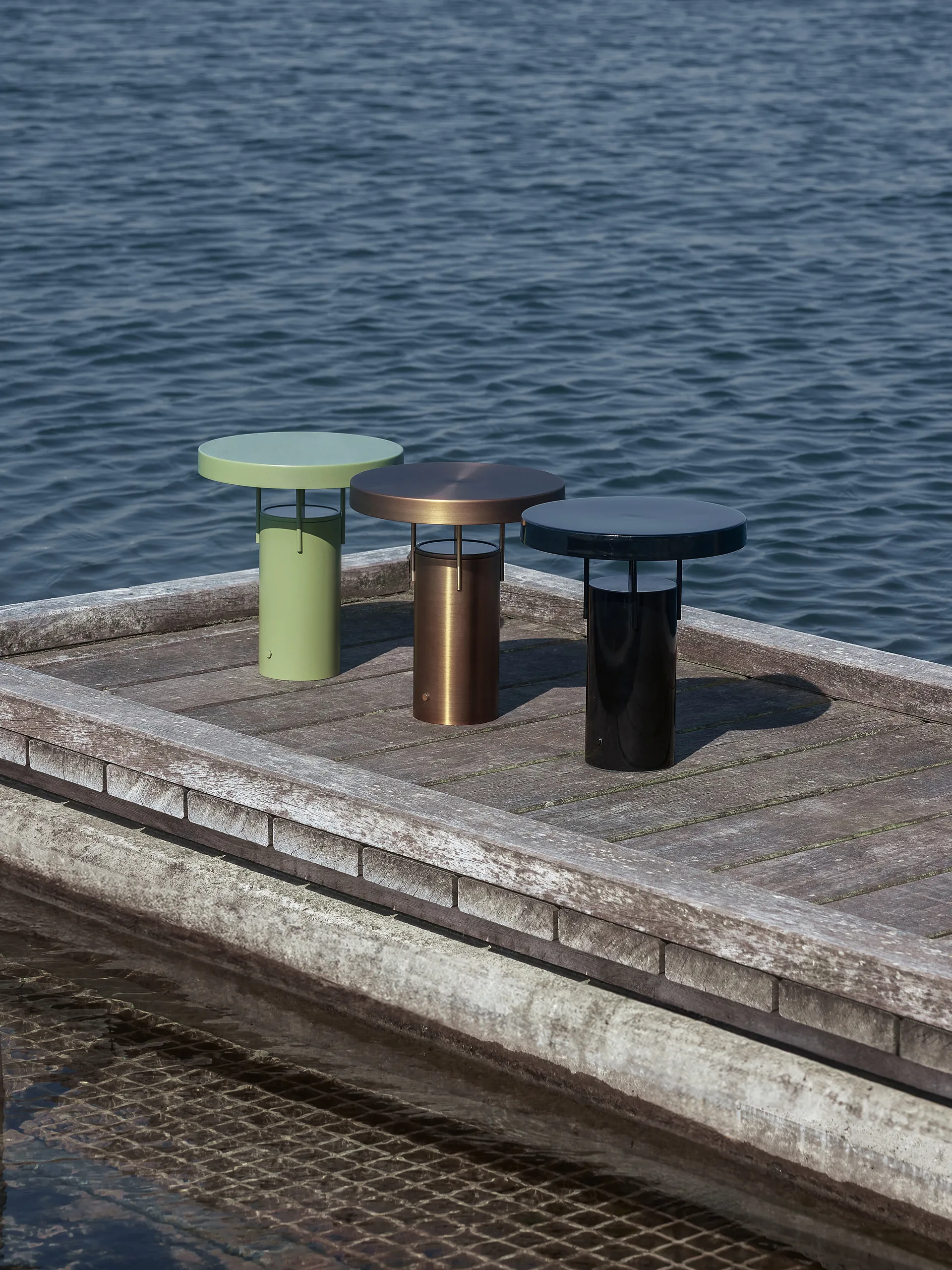 BringMe portable Tischlampe, Burnished brass Hübsch Interior