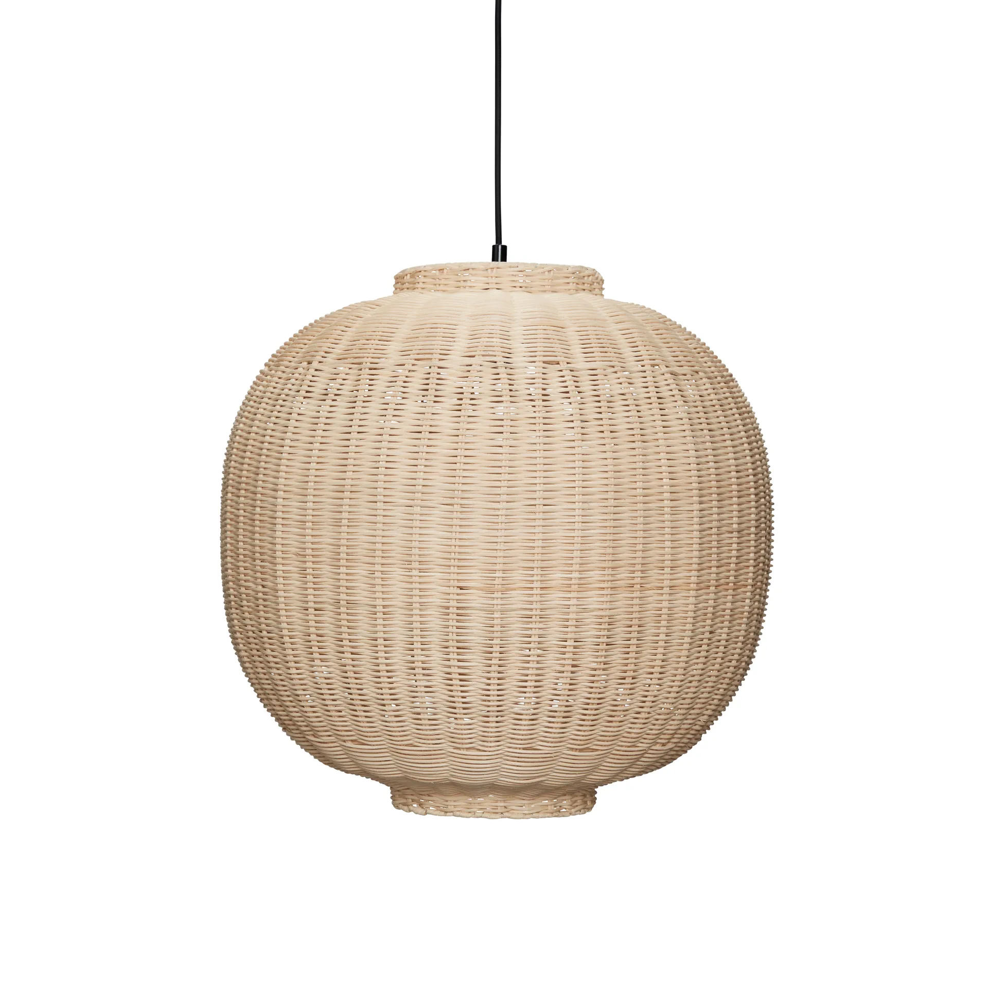 Chand Round Pendelleuchte, Natural Hübsch Interior