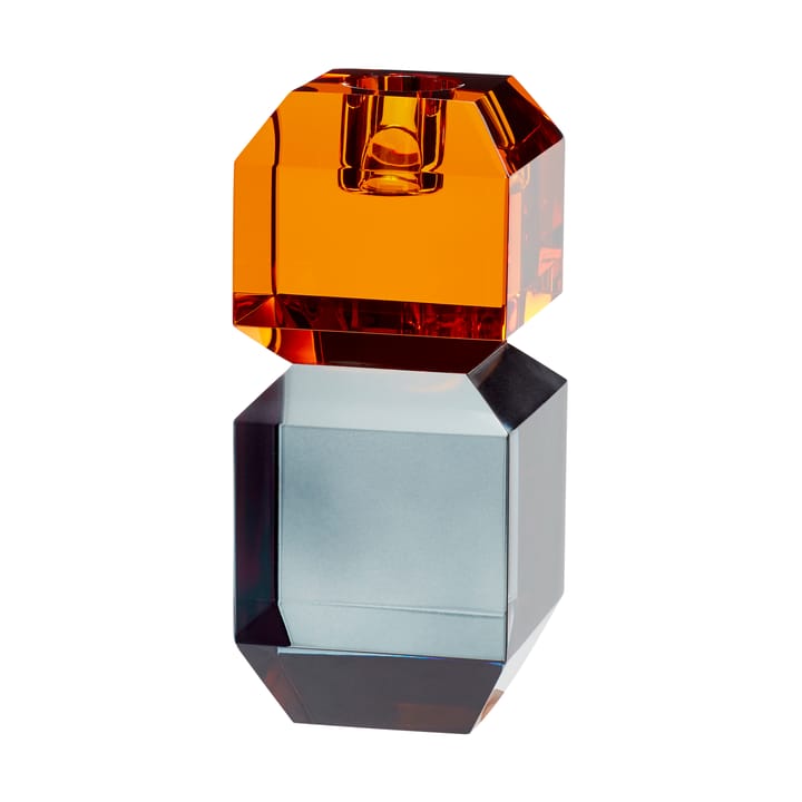 Gem Kerzenhalter - Orange-grey - Hübsch