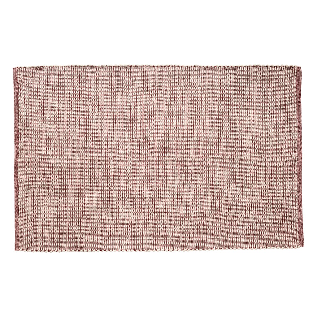 Hübsch Gewebter Teppich 120x180 cm Rot-weiß