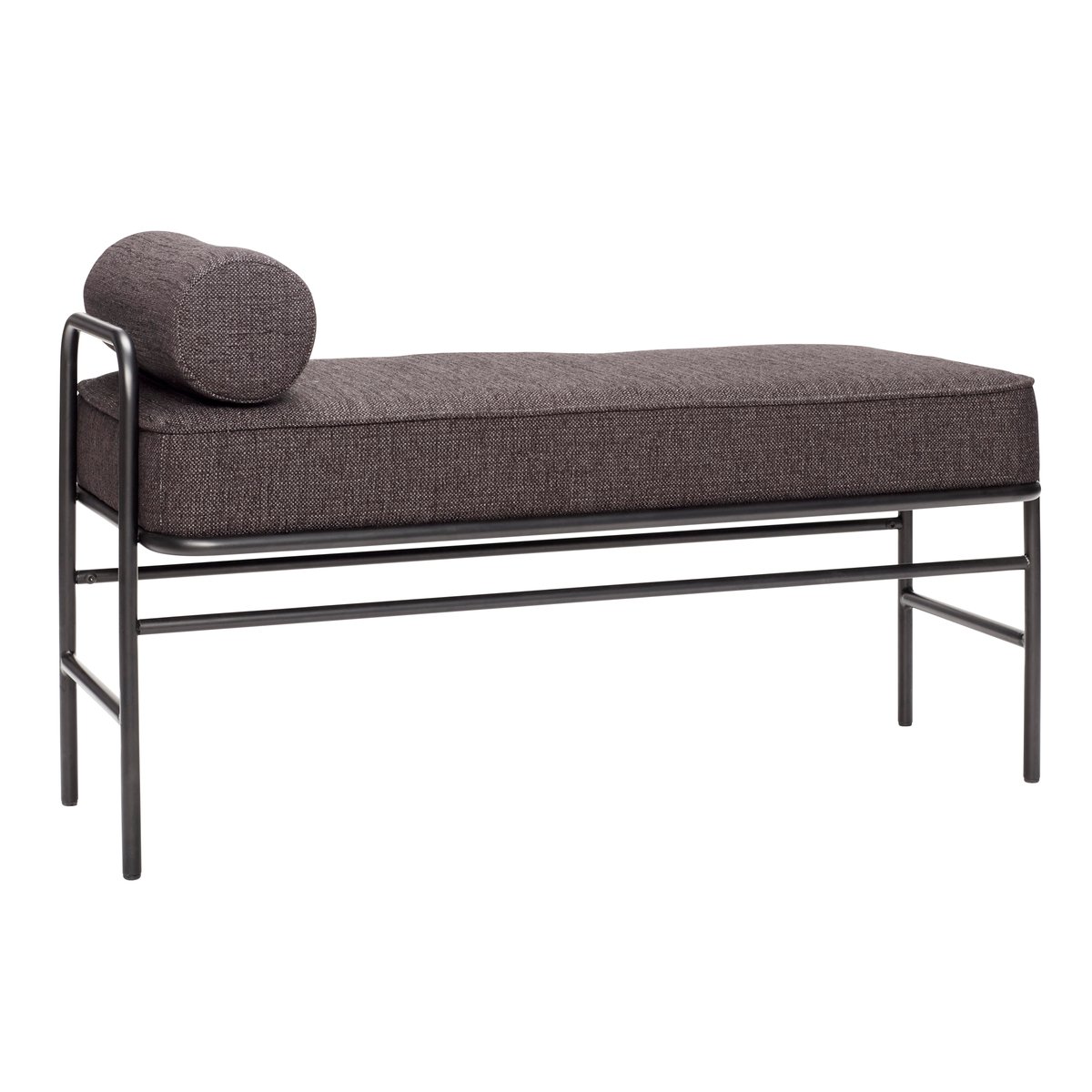 Hübsch Hübsch Bank 106 cm Metall-Braun