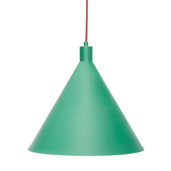 Hübsch Pendelleuchte 40x35 cm, Metall-grün-rot Hübsch