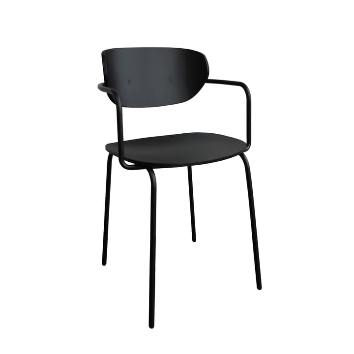 Hübsch Stuhl - Schwarz - Hübsch