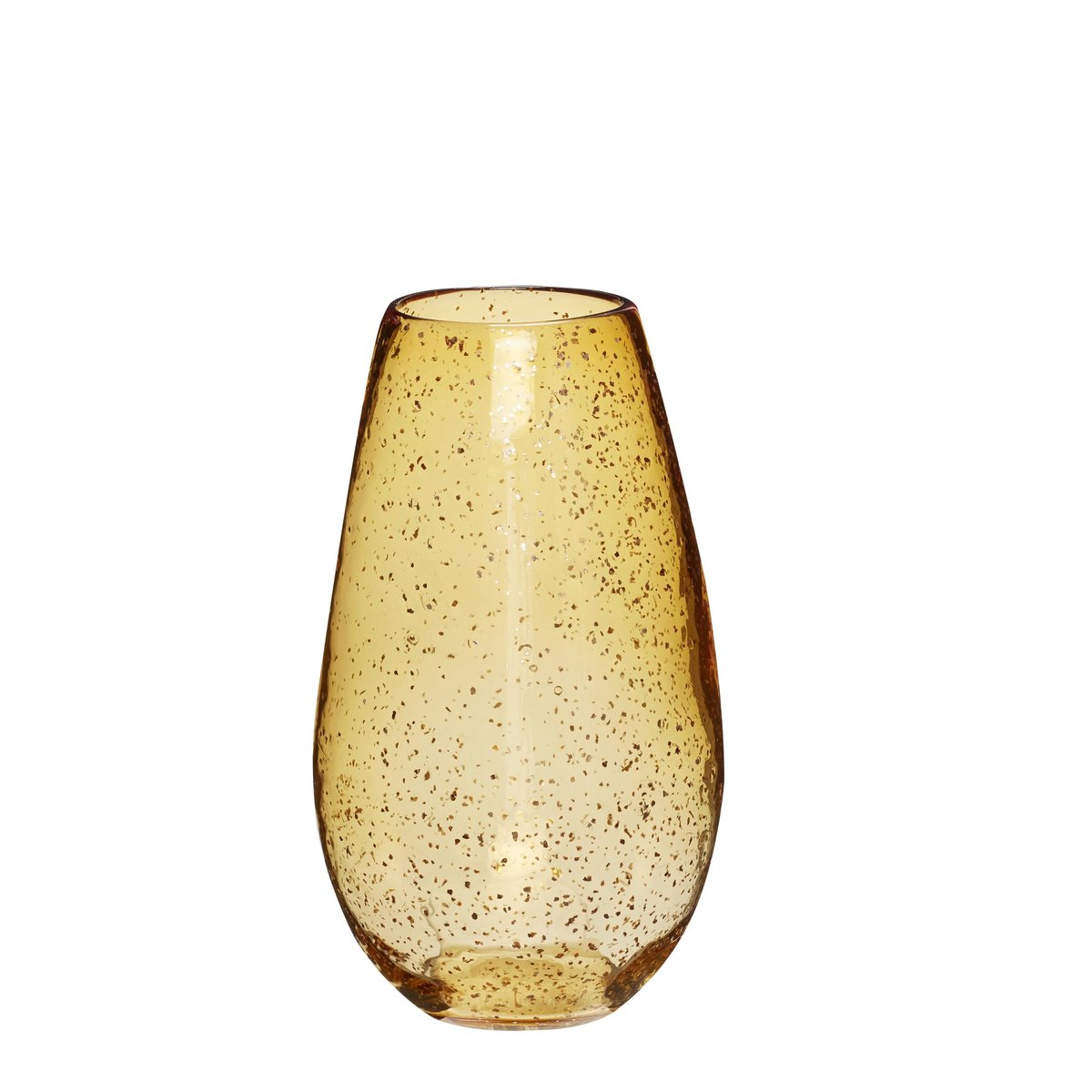 Hübsch Hübsch Vase Glow 29x17 cm Amber