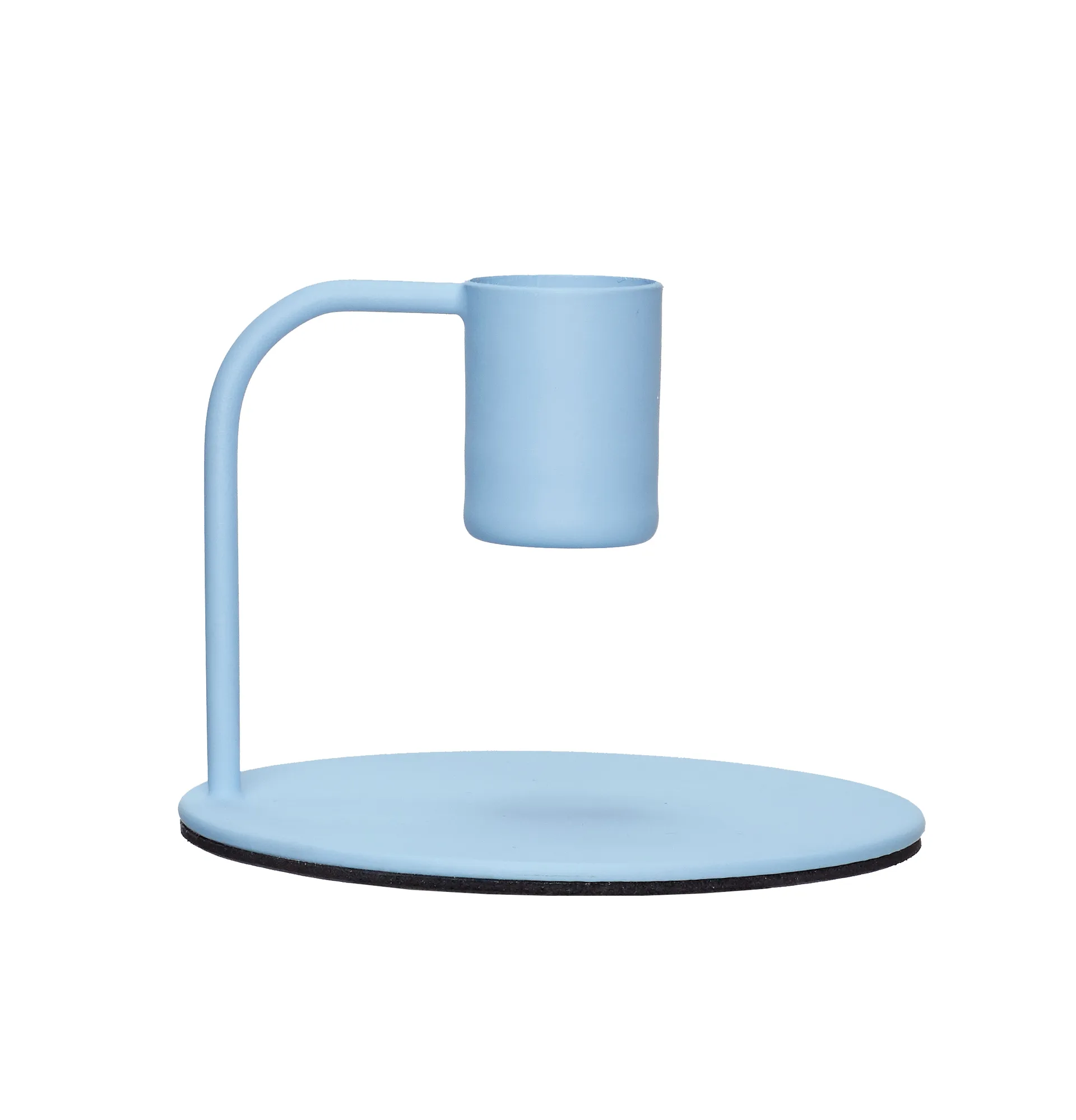 Kerzenhalter Ø9 cm, Metall-blau Hübsch Interior