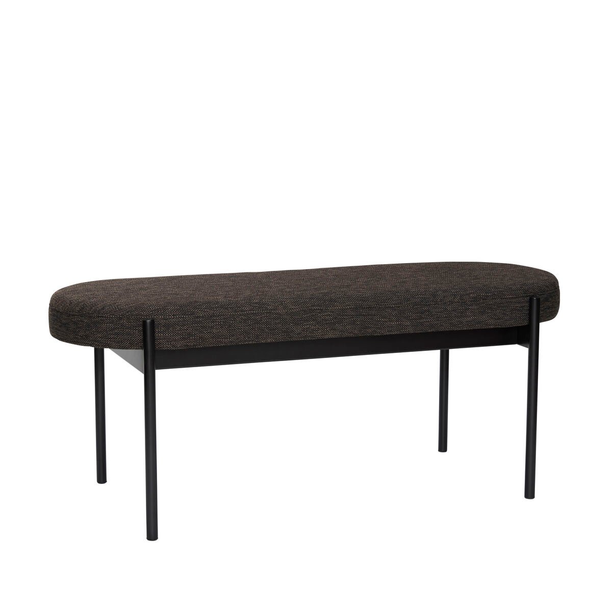 Hübsch Klint Bank 110 cm Schwarz