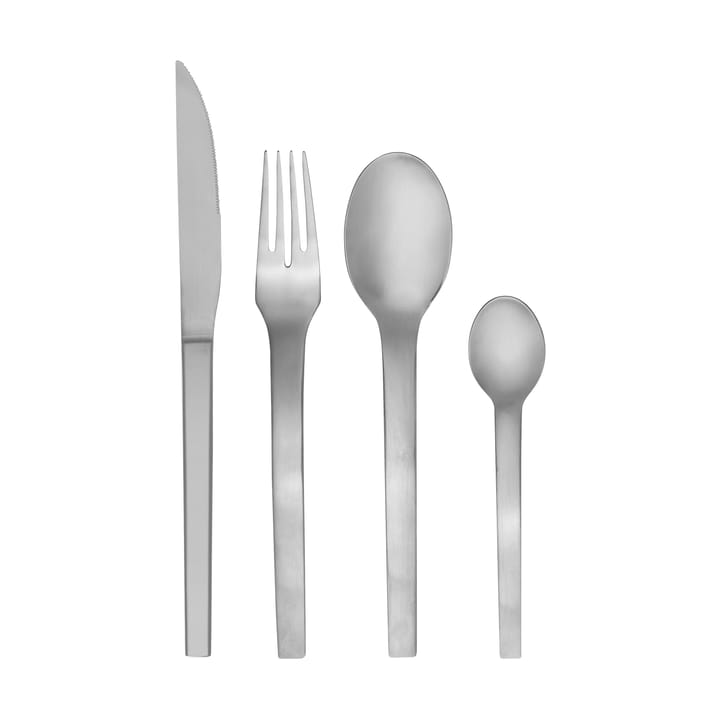 Mano Besteckset 16 Teile - Brushed - Hübsch