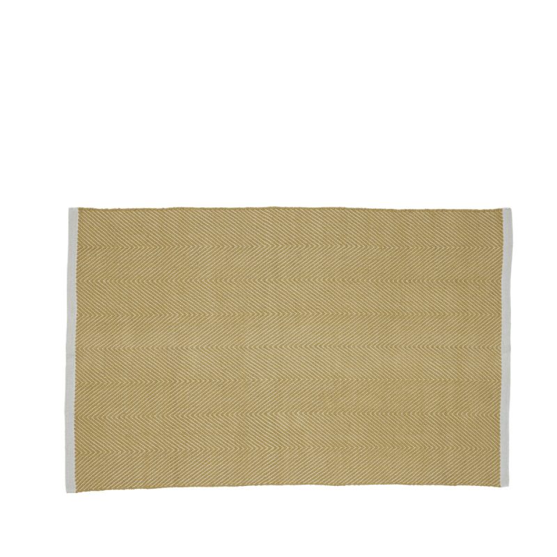 Hübsch Mellow Teppich 120x180 cm Gelb