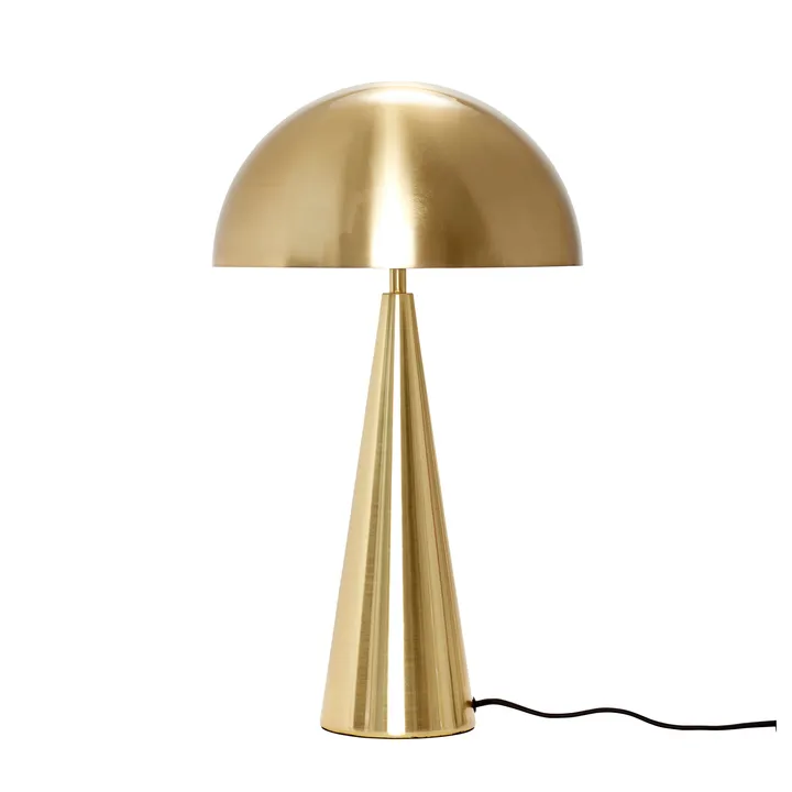 Mush Tischleuchte - Brass, tall 50 cm - Hübsch