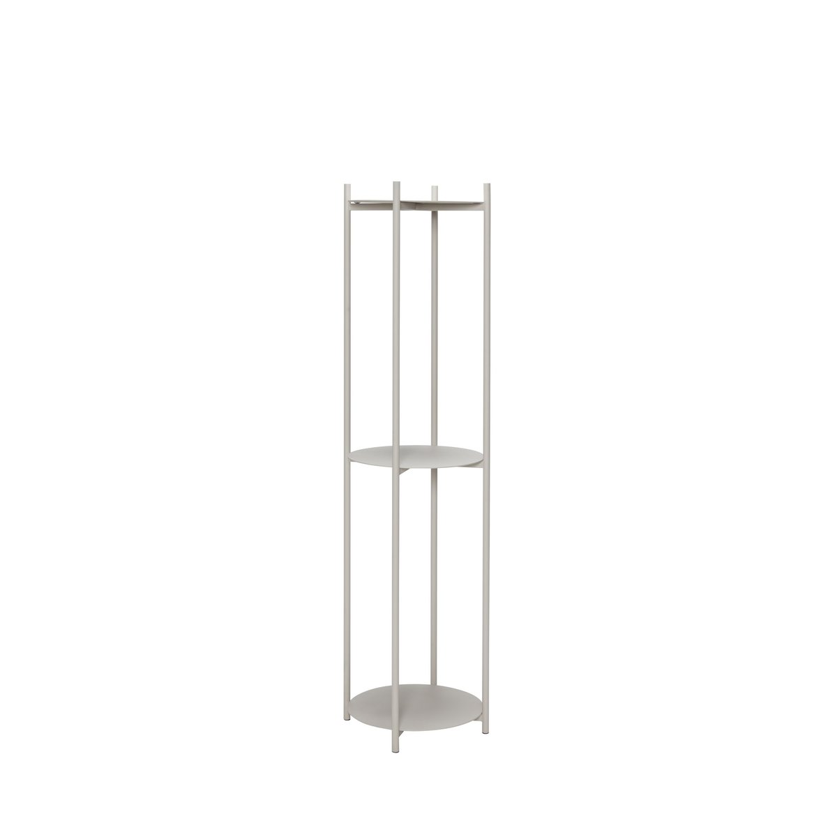 Hübsch Norm Regal Zylinder 151 cm Grau