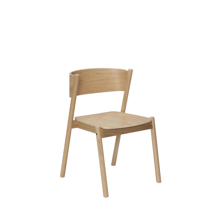 Oblique Stuhl - Natur - Hübsch