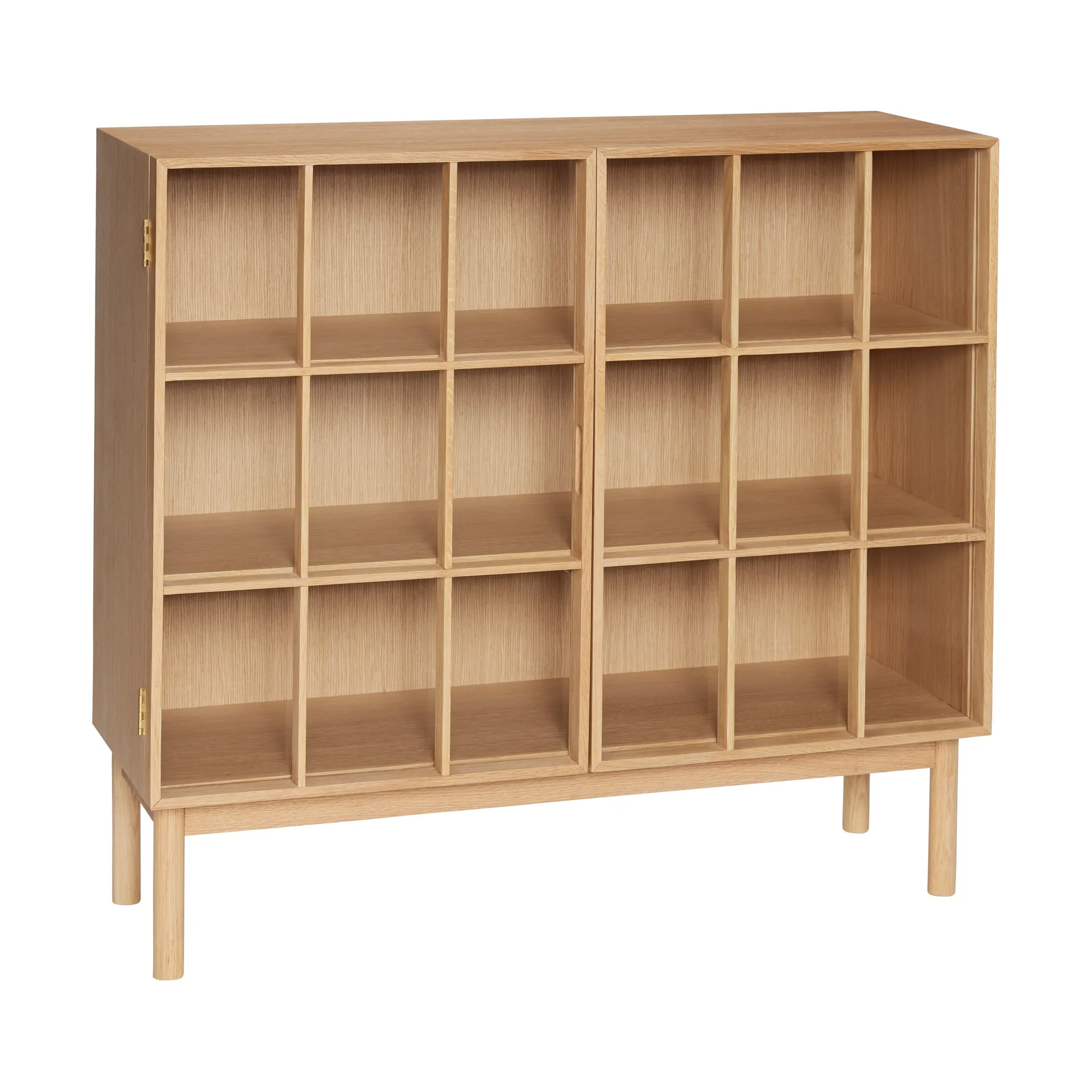 Shoji Schrank breit, Eiche Hübsch Interior